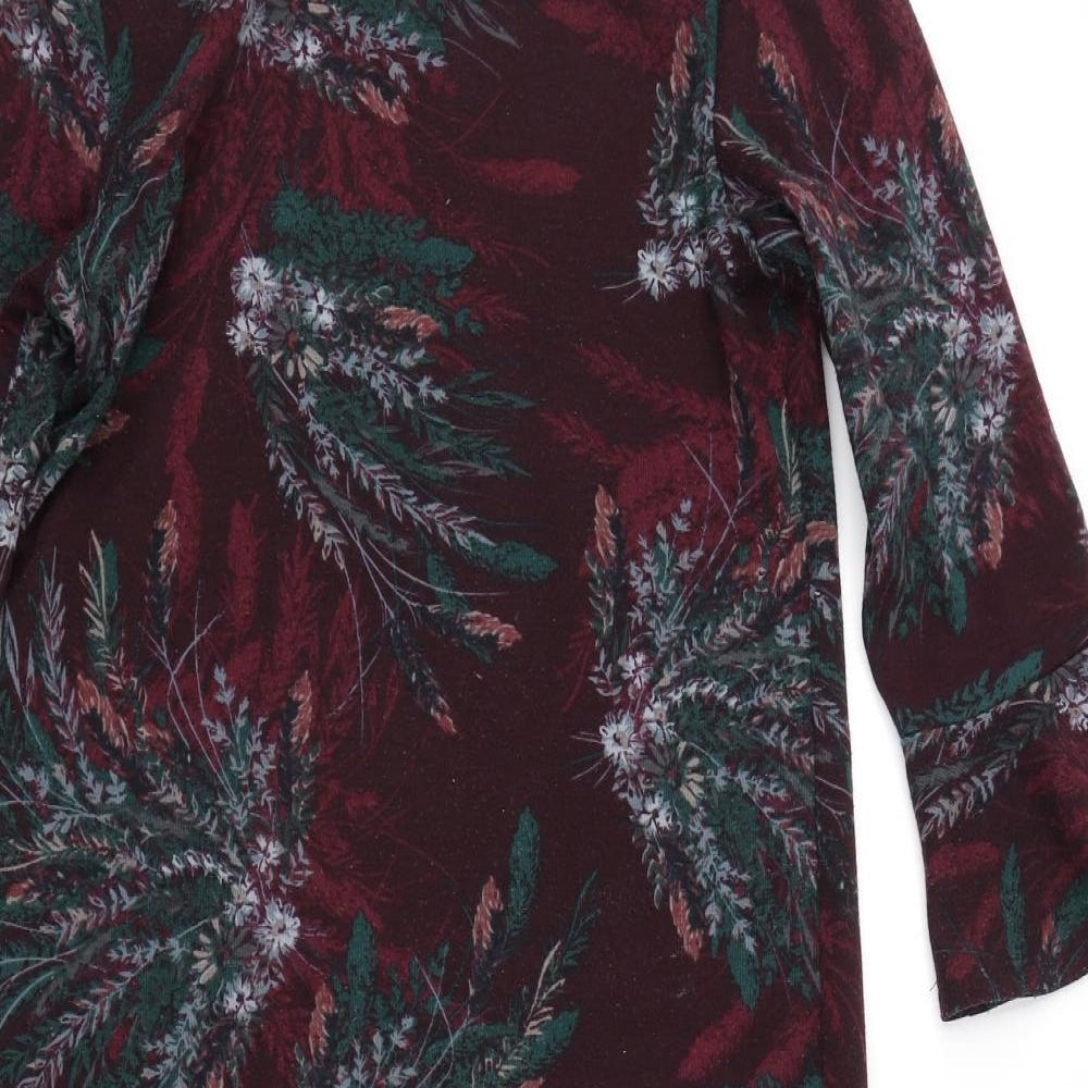 NEXT Womens Purple Floral  Mermaid  Size 8