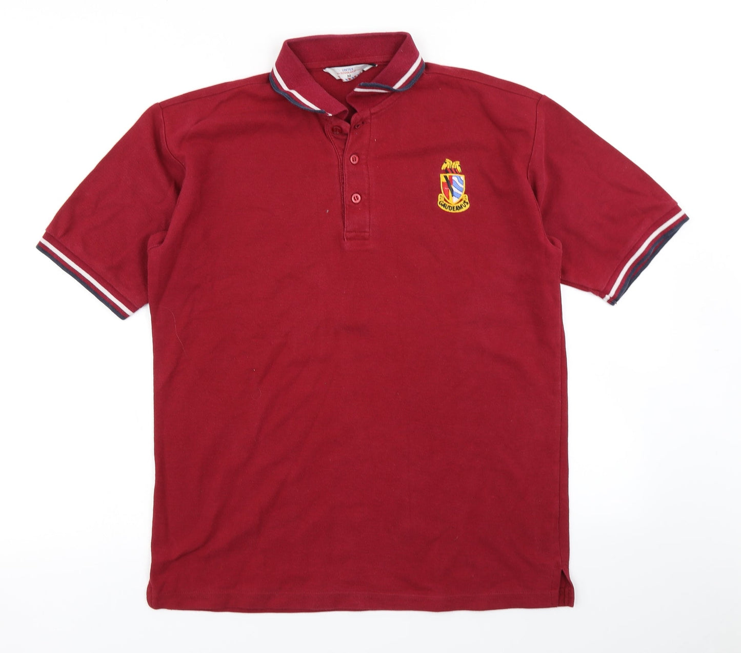 Unitex Mens Red    Polo Size M