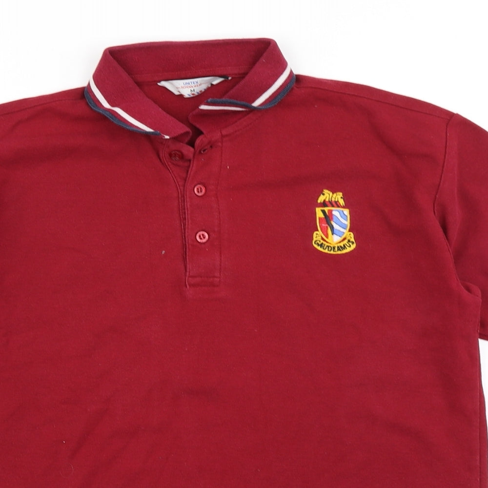 Unitex Mens Red    Polo Size M