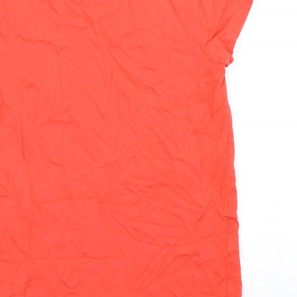NEXT Girls Red   Basic T-Shirt Size 9 Years