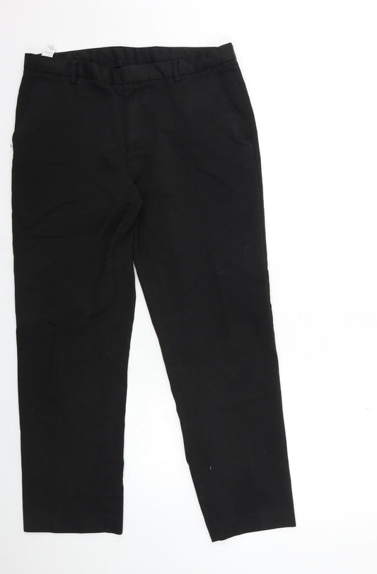 Burton Mens Black   Dress Pants Trousers Size 36 in L20 in