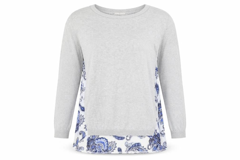 Womens UK Size 14 George Grey Pullover Jumper