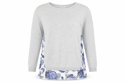 Womens UK Size 14 George Grey Pullover Jumper
