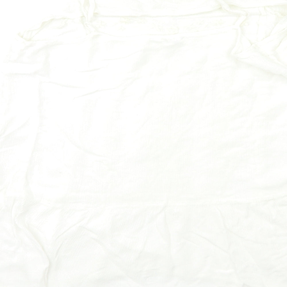 Matalan Womens White   Basic Tank Size 14
