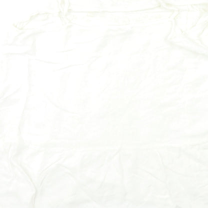 Matalan Womens White   Basic Tank Size 14