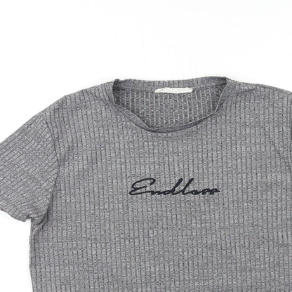 Primark Mens Grey    T-Shirt Size M