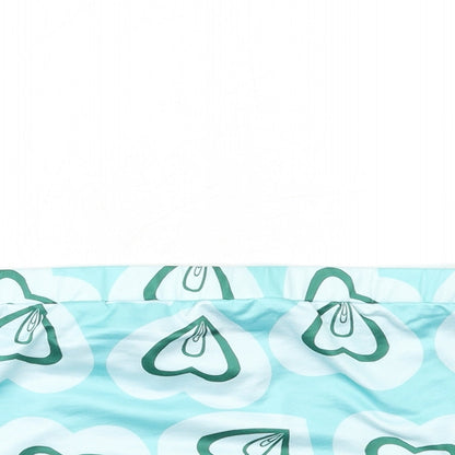 SheIn Womens Blue Geometric  Tunic Tank Size L