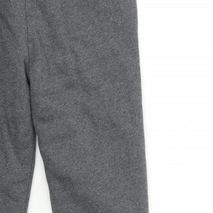 Womens UK Size L Preworn Regular Fit Sweatpants Grey Trousers
