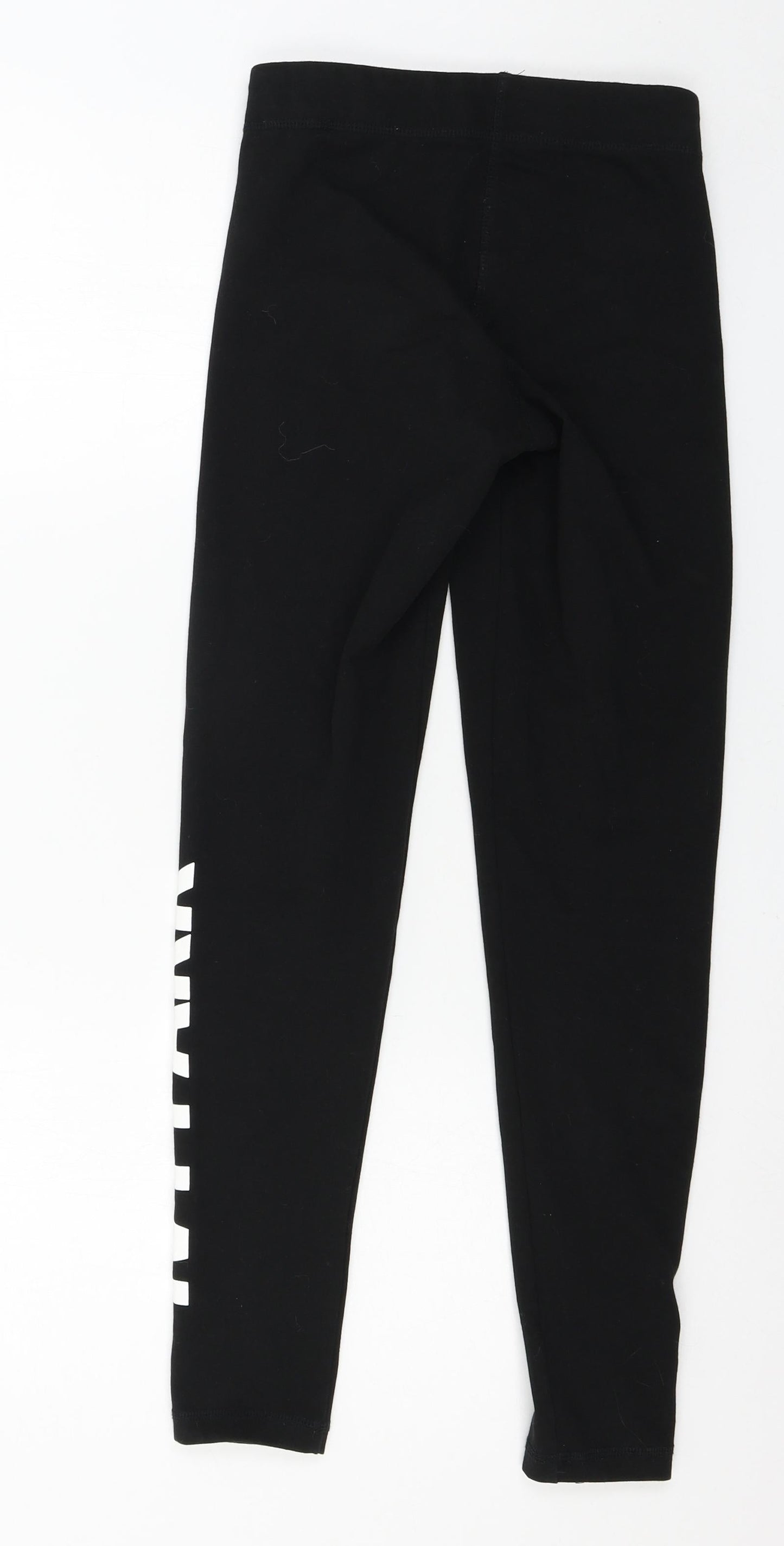 Myprotein Womens Black  Jersey Capri Leggings Size XS L23 in