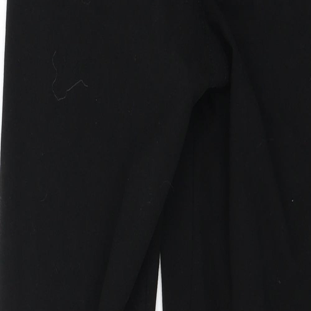 Myprotein Womens Black  Jersey Capri Leggings Size XS L23 in