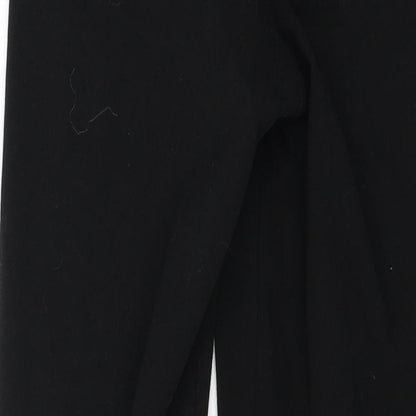 Myprotein Womens Black  Jersey Capri Leggings Size XS L23 in