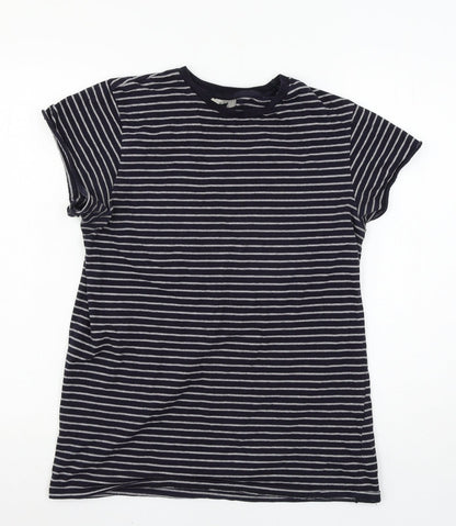 Womens UK Size 6 ASOS Blue Basic T-Shirt