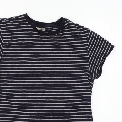 Womens UK Size 6 ASOS Blue Basic T-Shirt