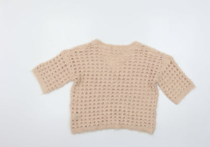 Womens UK Size S NEXT Pink Pullover Jumper