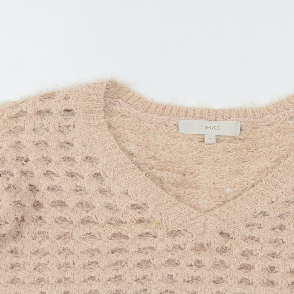 Womens UK Size S NEXT Pink Pullover Jumper