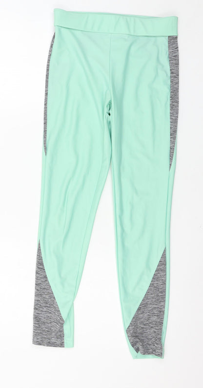 Womens UK Size 28 in Missguided  Capri Green Leggings