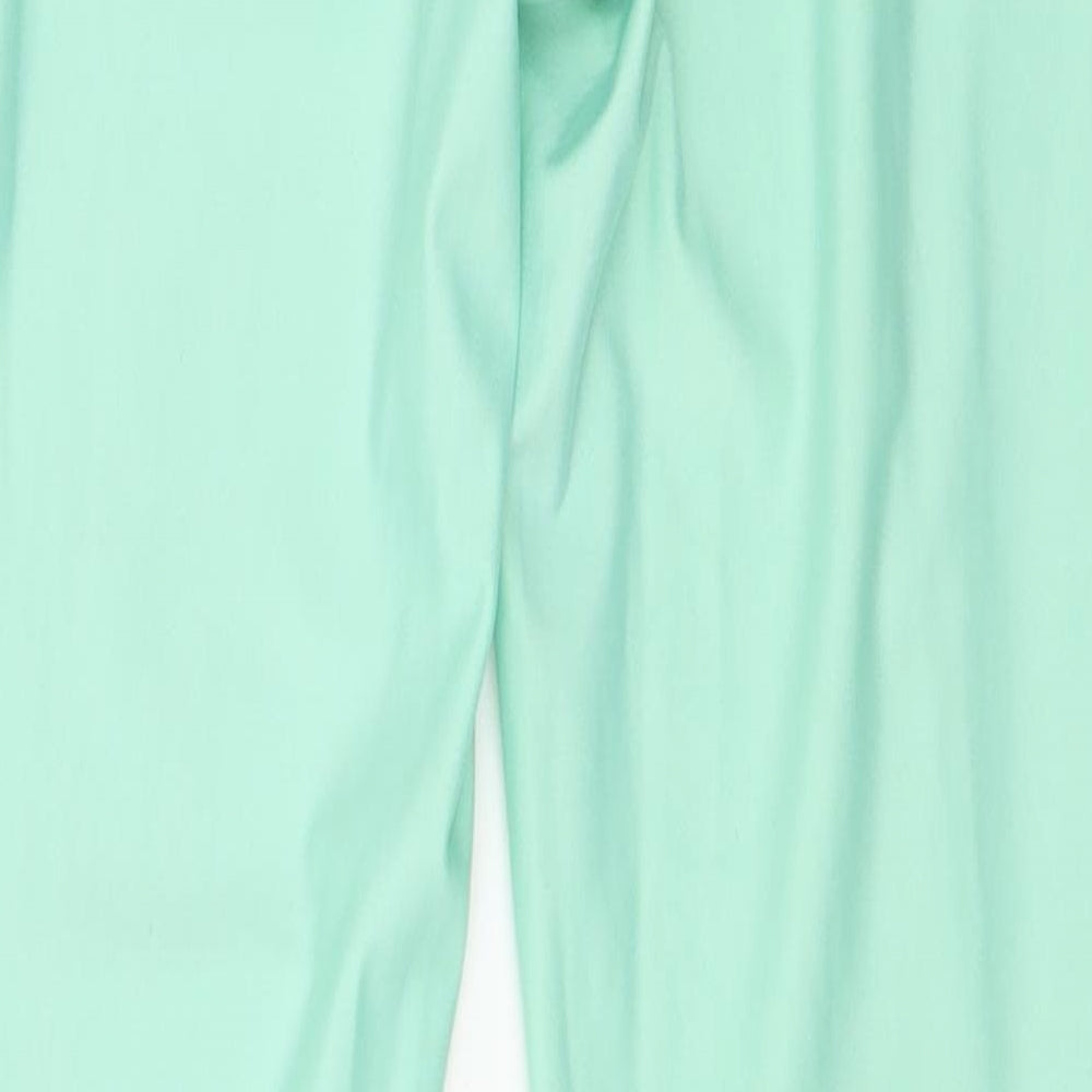 Womens UK Size 28 in Missguided  Capri Green Leggings