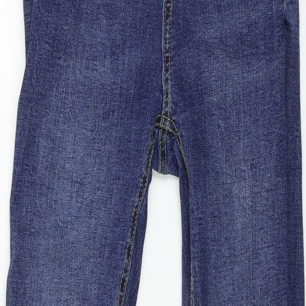 Denim & Co. Womens Blue  Denim Skinny Jeans Size 8 L27 in