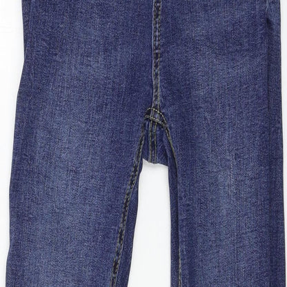 Denim & Co. Womens Blue  Denim Skinny Jeans Size 8 L27 in