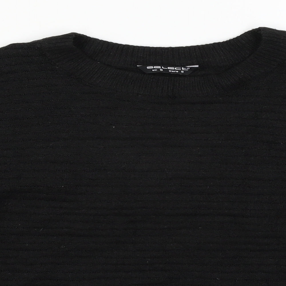 Womens UK Size S Select Black Pullover Jumper