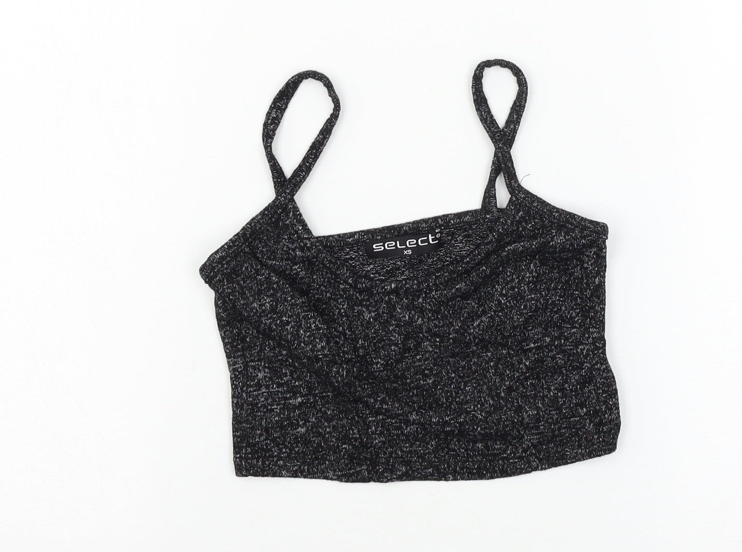 Womens UK Size XS Select Grey Basic Tank