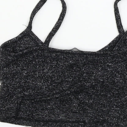Womens UK Size XS Select Grey Basic Tank