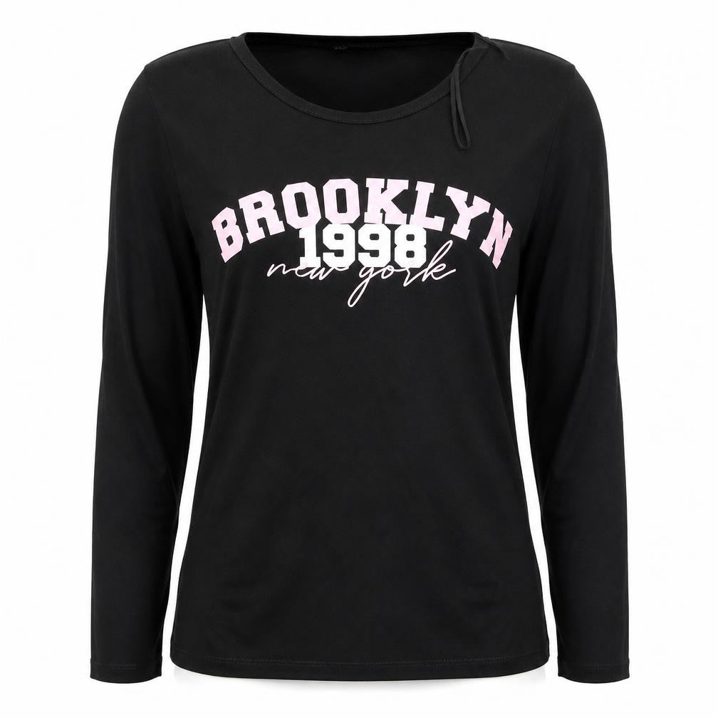 Womens UK Size M Select Black Basic T-Shirt