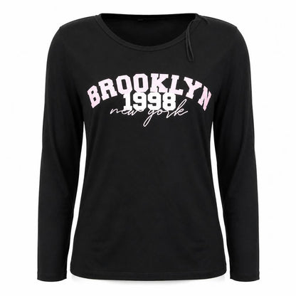 Womens UK Size M Select Black Basic T-Shirt