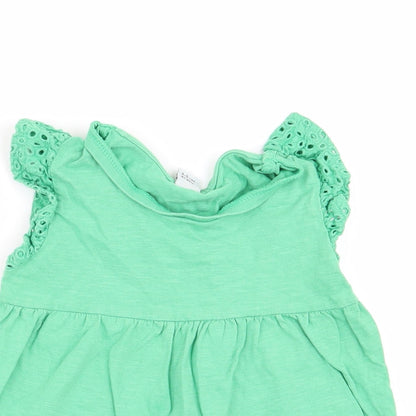 TU Girls Green   Basic Tank Size 2-3 Years