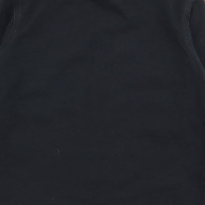Asda George Boys Black   Basic T-Shirt Size 2-3 Years
