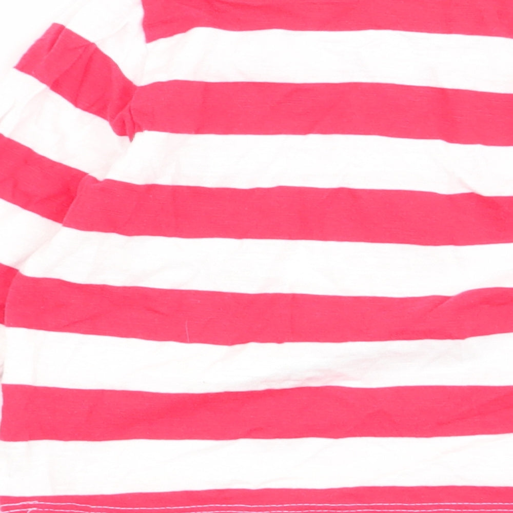 Mini Club Boys Multicoloured Striped  Basic T-Shirt Size 12-18 Months