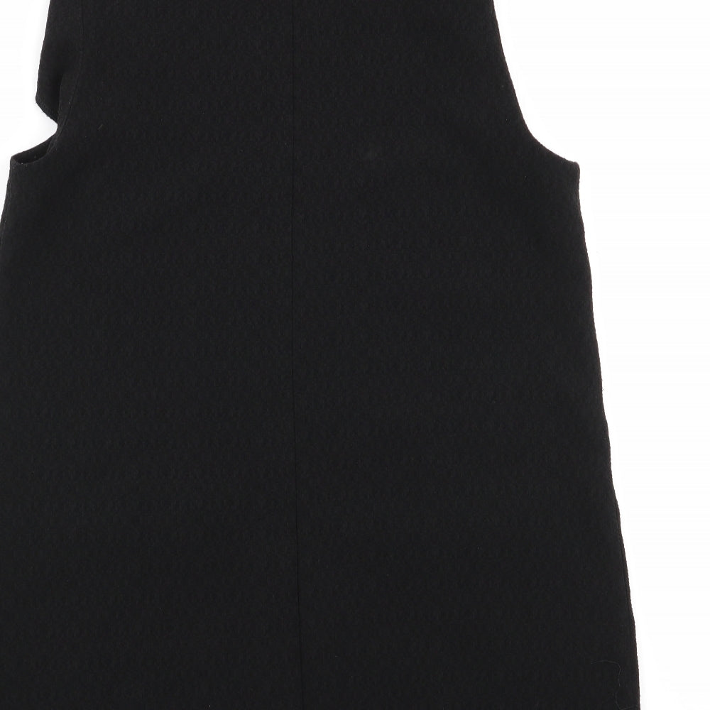 Primark Womens Black   Overcoat Coat Size 10