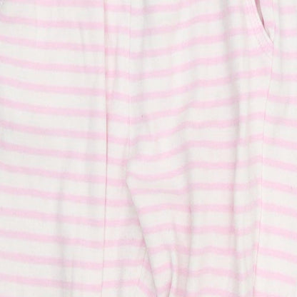 John Lewis Girls Multicoloured Striped  Capri Lounge Pants Size 6 Years