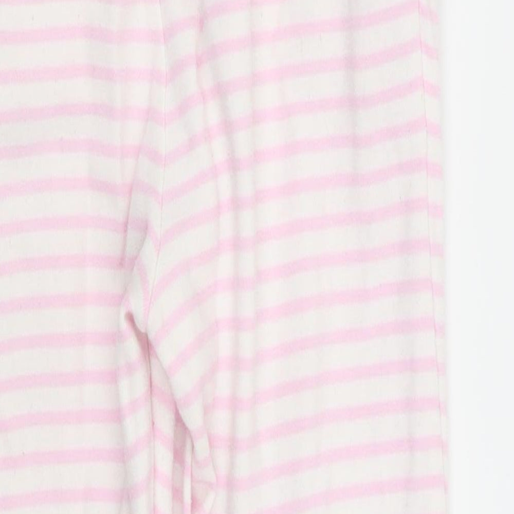 John Lewis Girls Multicoloured Striped  Capri Lounge Pants Size 6 Years