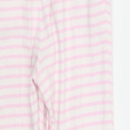 John Lewis Girls Multicoloured Striped  Capri Lounge Pants Size 6 Years