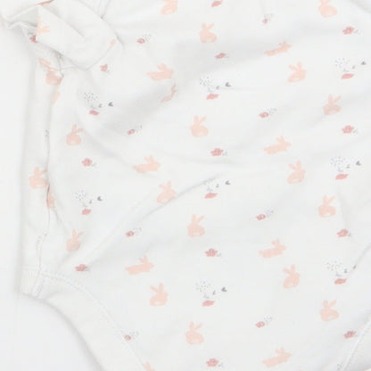 F&F Girls  Animal Print  Babygrow One-Piece Size 0-3 Months