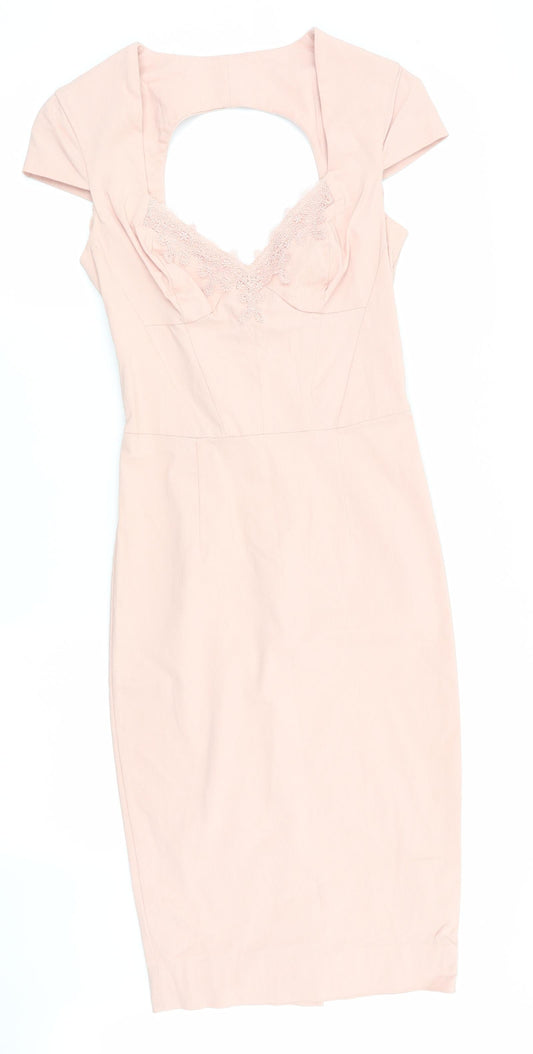 ASOS Womens Pink   A-Line  Size 10