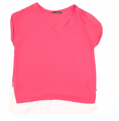 Primark Womens Red   Basic Blouse Size 12