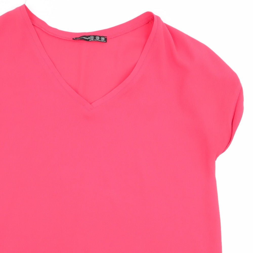 Primark Womens Red   Basic Blouse Size 12