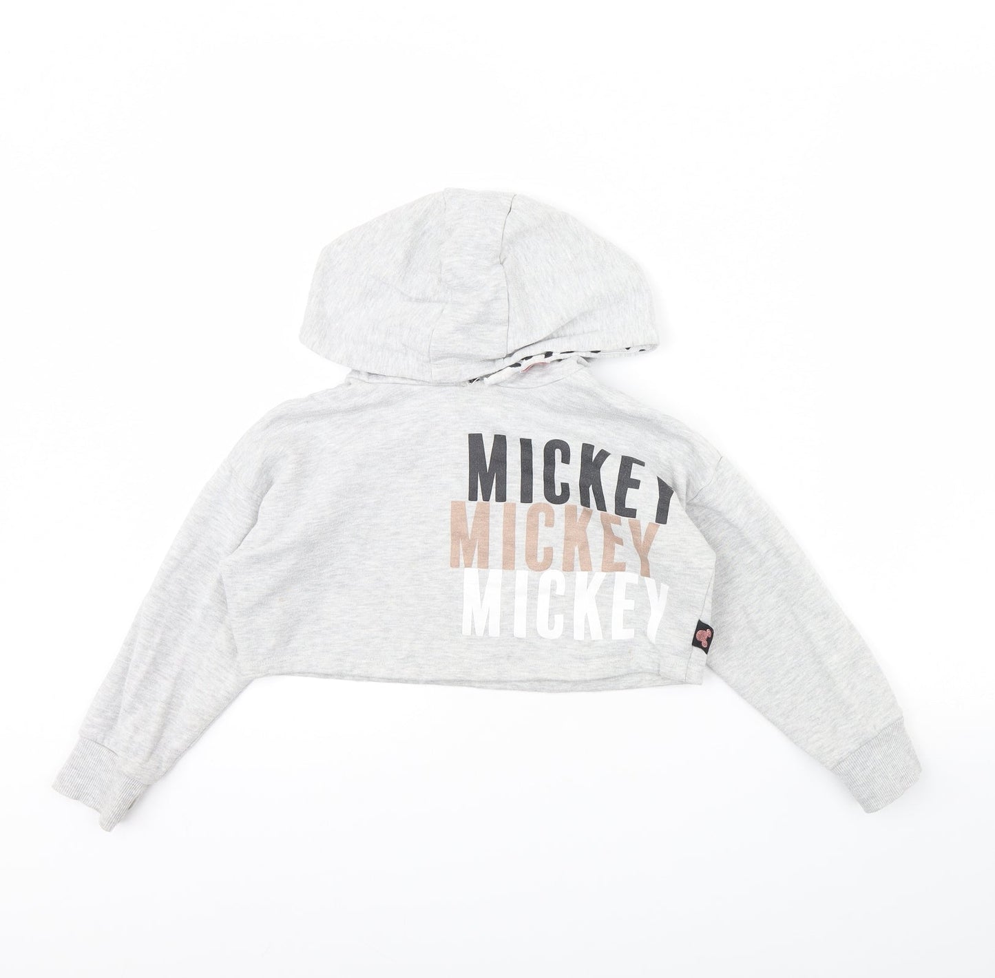 George Girls Grey   Pullover Hoodie Size 5 Years  - Minnie Mouse