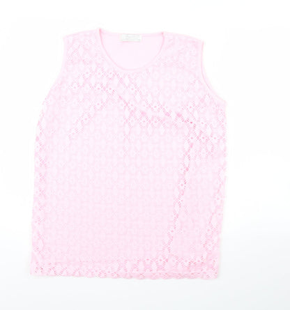 Papillon Womens Pink   Basic Tank Size S