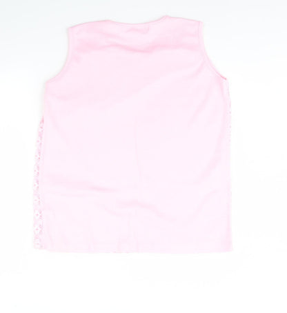 Papillon Womens Pink   Basic Tank Size S