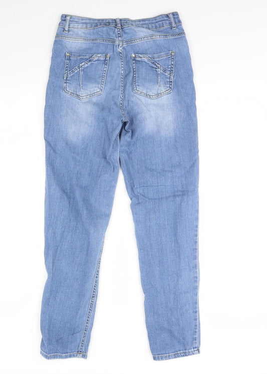 Select Womens Blue  Denim Skinny Jeans Size 10 L29 in