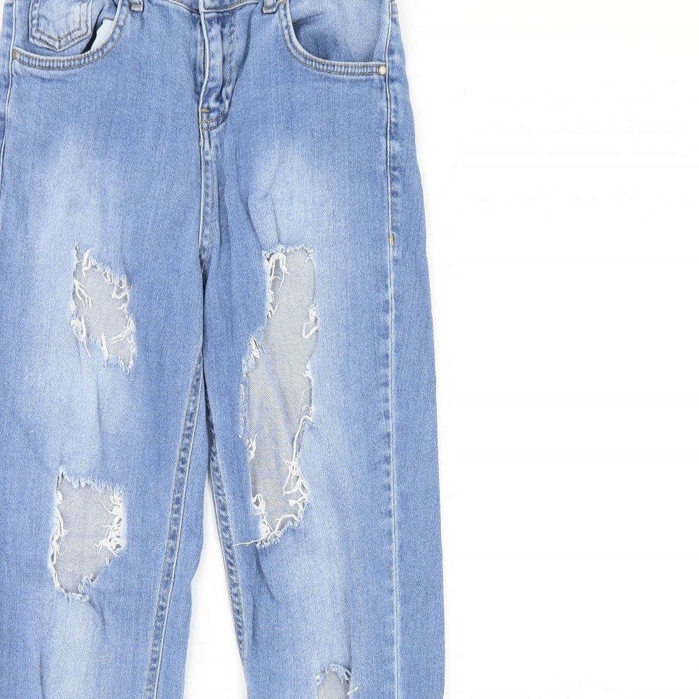 Select Womens Blue  Denim Skinny Jeans Size 10 L29 in