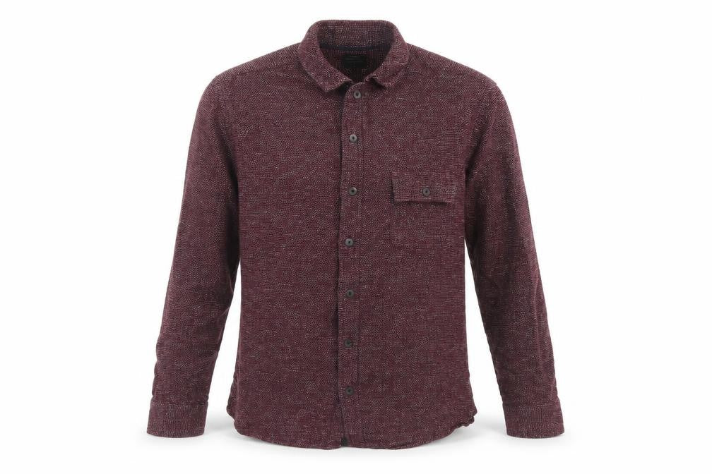 Authentic Mens Purple    Button-Up Size L