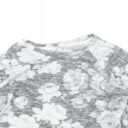 Womens UK Size XS TALLY WEiJL Grey Pullover Jumper