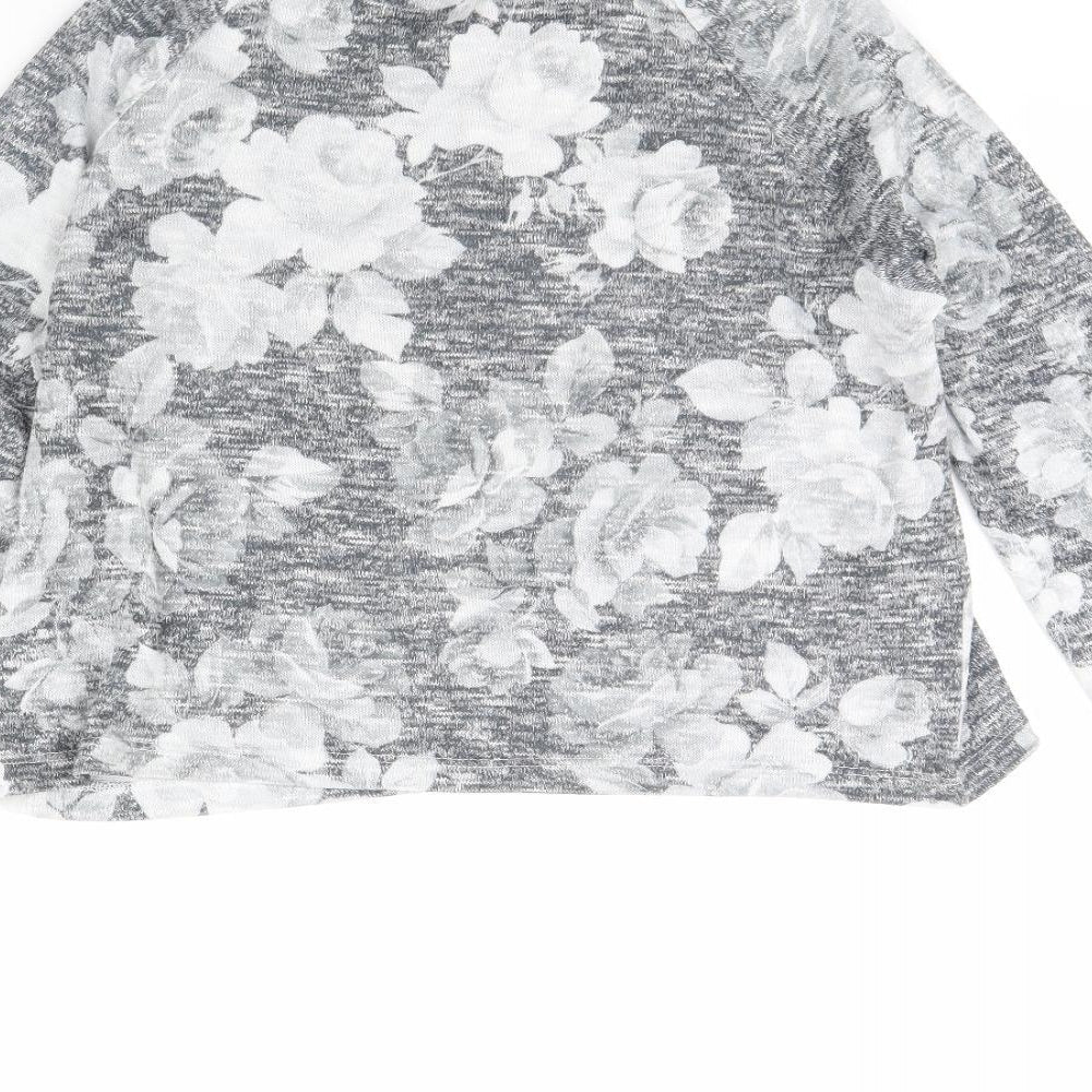 Womens UK Size XS TALLY WEiJL Grey Pullover Jumper