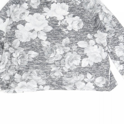 Womens UK Size XS TALLY WEiJL Grey Pullover Jumper