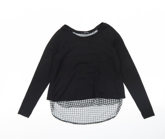 Womens UK Size XS TALLY WEiJL Black Pullover Jumper