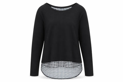 Womens UK Size XS TALLY WEiJL Black Pullover Jumper